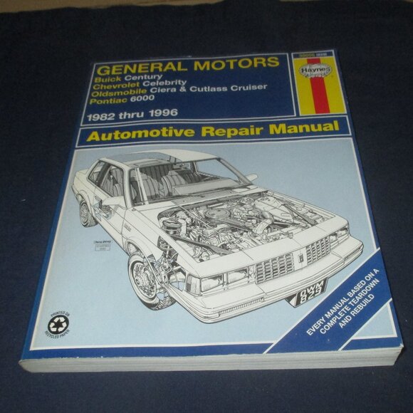 General Motors 1982-1996 Haynes Automotive Repair Manual - Picture 1 of 3